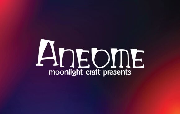 Aneome: A Handwritten Display Font That Feels Like Home