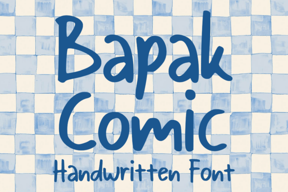 Bapak Comic: A Playful Display Font That Pops on the Web