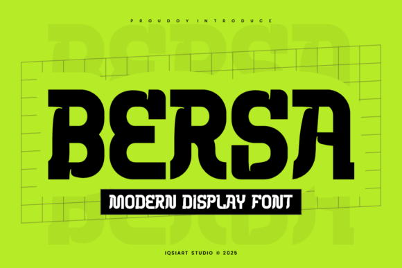 Bersa: A Playful Display Font That Elevates Digital Headlines