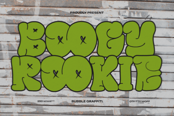 Boogy Rookie: A Bold Display Font for Scroll-Stopping Marketing