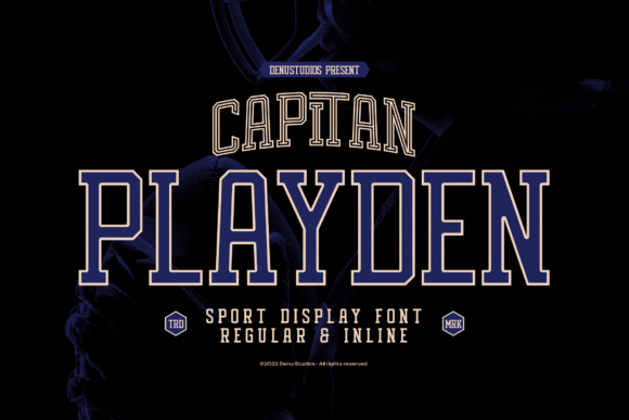 Capitan Playden: A Bold Slab Serif for Editorial Impact