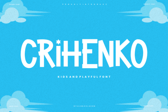 Crihenko: A Playful Display Font That Delivers Joy—Not Just Quirk