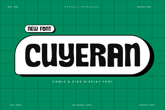 Cuyeran Font: Bold, Authentic Display Type for Handmade Brands