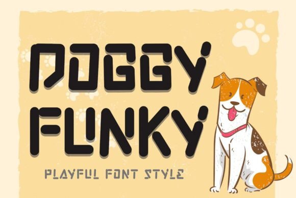 Doggy Funky: A Playful Display Font for Light-Hearted Editorial Moments
