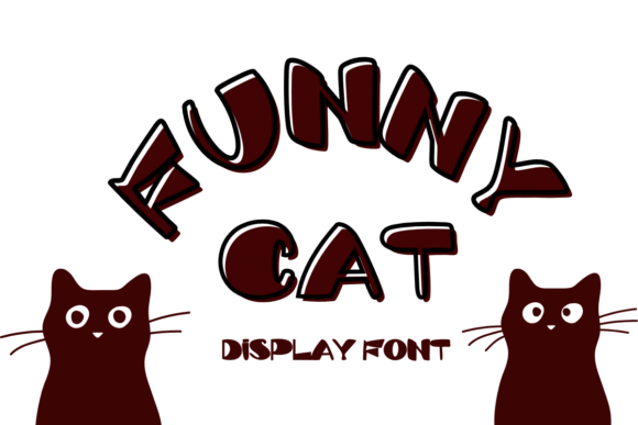 Funny Cat: A Playful Display Font for Editorial Charm