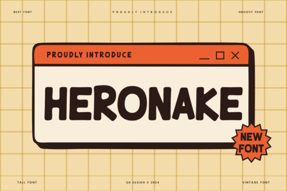 Heronake: A Bold, Authentic Sans Serif Display Font for Real Branding