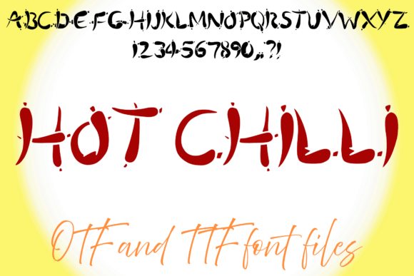 Hot Chilli: A Bold Display Font That Delivers Real Heat
