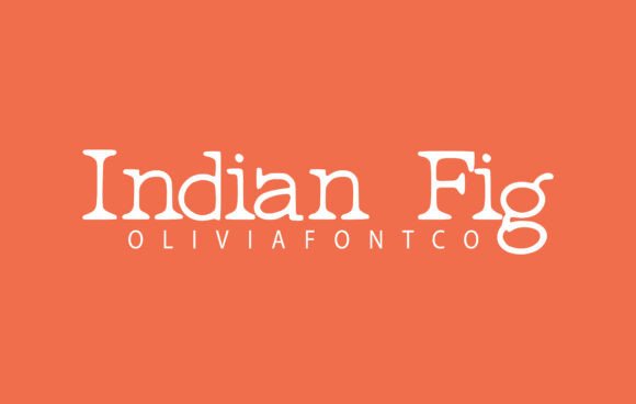 Indian Fig: A Handwritten Display Font with Romantic Charm