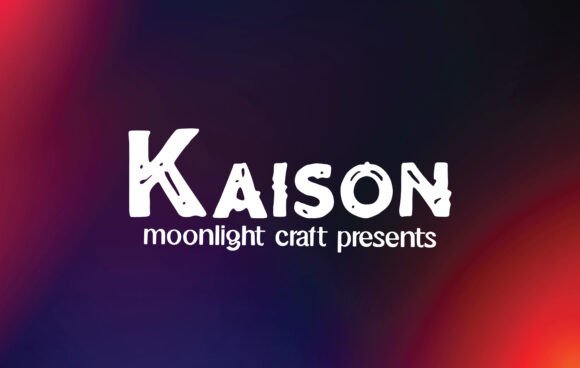 Kaison: A Handwritten Display Font That Builds Brand Connection
