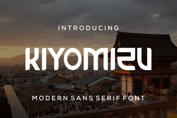 Kiyomizu: A Modern Sans Serif Font for Editorial Clarity and Charm