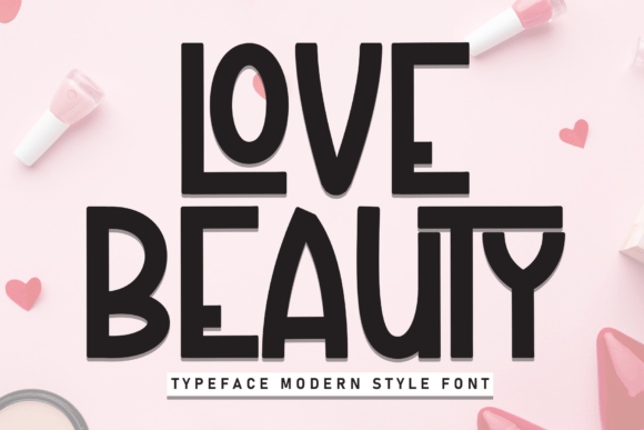 Love Beauty Font: Handwritten Charm for Crafters & Sellers
