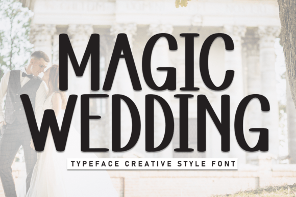 Magic Wedding: A Handwritten Display Font with Gentle Charm