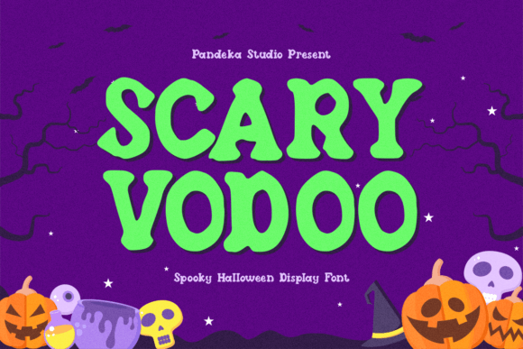 Scary Vodoo: A Spooky Display Typeface That Delivers Chills—Not Clutter