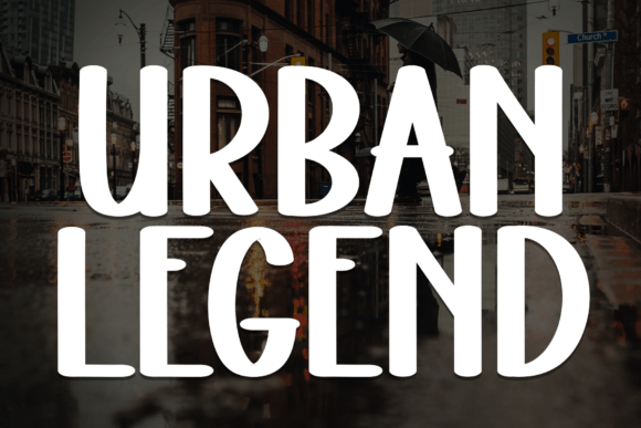 Urban Legend: A Display Font That Speaks With Warmth