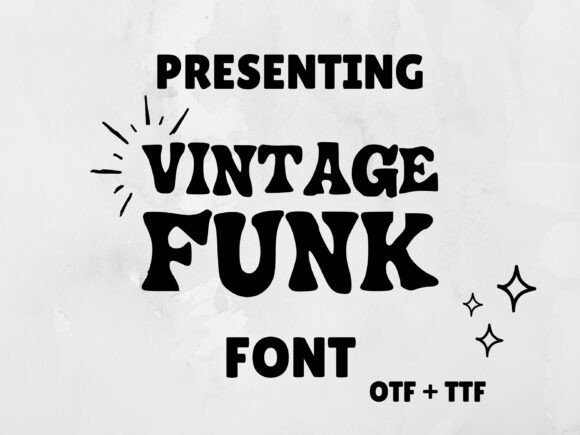 Vintage Funk: A Display Font That Feels Like a Well-Worn Record Sleeve