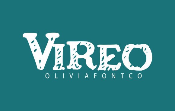Vireo: A Handwritten Display Font That Feels Like Home